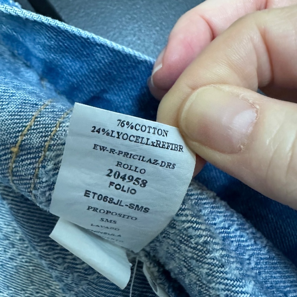 NWOT | ETICA DENIM | Etica Pricilla Denim Shirt Dress Peninsula - Picture 10 of 10